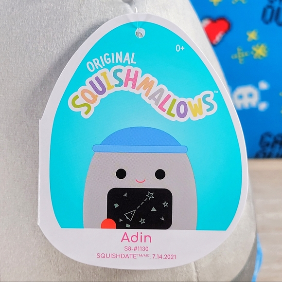 Squishmallow Adin the Gamer 8" UltraSoft Stuffed Kids Toy Plush Exclusive NWT - Picture 10 of 12